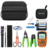 Kit de test professionnel de fibre optique OEM ODM AUA, puissancemètre 7010dBm, localisateur de défauts visuels, testeur de réseau, source de lumière LED CN