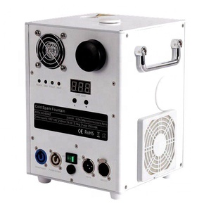 Máquina de Chispas Frías Pirotécnicas DMX de Metal Negro de 600W, Portátil, Venta al por Mayor de Fábrica, Máquina Electrónica de Chispas para Bodas y Fiestas - Product Image 2