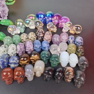 <span class=keywords><strong>1</strong></span> inch pha lê hộp sọ đá tự nhiên vật liệu hỗn hợp pha lê đá quý Mini sze pha lê hộp sọ cho món quà - Product Image 3