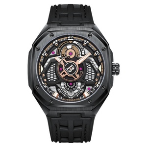 Montre mécanique pour homme BG5801, saphir, lumineuse, étanche, chronographe, marque de luxe haut de gamme - Product Image 1