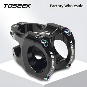 <span class=keywords><strong>TOSEEK</strong></span> - Venta al por mayor de fábrica: <span class=keywords><strong>Manillar</strong></span> de bicicleta de aleación de aluminio 31.8*35mm para MTB, bicicleta de carretera y plegable, <span class=keywords><strong>manillar</strong></span> corto, piezas de bicicleta OEM - Product Image 1