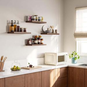 Étagères murales en panneaux de fibres de densité moyenne, étagères de présentation, étagères décoratives et étagères murales suspendues - Product Image 6