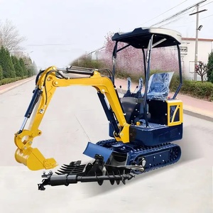 Mini-excavatrice sur chenilles de type nouveau, 1 tonne, moteur Euro5 EPA, pompe hydraulique PLC, bagger - Product Image 3