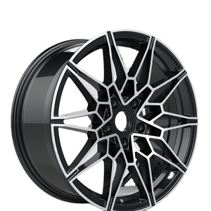 WR018 cerchi personalizzati in 2 pezzi 3 pezzi cerchi in lega forgiati da 22 pollici 5x112 5x120 ruote forgiate vuote per bmw f30 e46 f10 tesla 350z - Product Image 3