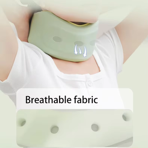 HEZHENG penguat leher kustom dukungan busa lembut kerah serviks leher pereda nyeri leher pemijat Anti rendah kepala untuk siswa anak-anak Kesehatan - Product Image 3