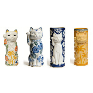 Productos Personalizados <span class=keywords><strong>Originales</strong></span> con Derecho de Autor, <span class=keywords><strong>Tazas</strong></span> de Cóctel de Porcelana Tropical Hawaiana, Catálogo de <span class=keywords><strong>Tazas</strong></span> Tiki de Cerámica para Bar - Product Image 3