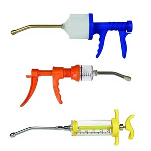 Jeringa Doble Reutilizable de Alta Calidad, Dosificador Automático de Plástico de 300 ml para Uso Veterinario en Caballos y Ganado – Regal Impex - Product Image 1