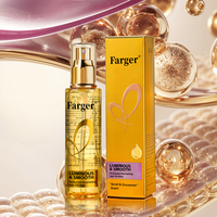 Huile Essentielle Capillaire Parfumée Longue Durée – Spray Réparateur Hydratant et Lissant pour Cheveux Bouclés et Abîmés