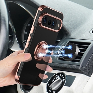 เคสป้องกันโทรศัพท์ TPU นิ่มเคลือบอิเล็คโทรเพลทแบบใสกันกระแทกพร้อมเคสหลังมีห่วงสำหรับ <span class=keywords><strong>Google</strong></span> <span class=keywords><strong>Pixel</strong></span> 10 <span class=keywords><strong>Pro</strong></span> - Product Image 3