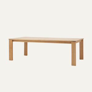 Mesa de Comedor de Madera de Teca Sólida de Lujo para Jardín y Patio - Product Image 1