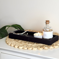 MOHOM Présentoir de montres décoratif en béton au design moderne Plateau de parfum élégant