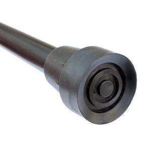 Bastón ajustable de aleación de aluminio con punta de goma para personas mayores, color negro, blanco, café, bastón retráctil de 2 secciones - Product Image 2