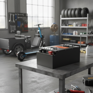 Baterai Lithium LFP 64V Lifepo4 Paket Baterai Isi Ulang 60V 50ah Baterai Li-ion untuk Kendaraan Listrik Roda Dua Roda Tiga - Product Image 6