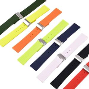 Bracelet de montre en silicone en gros pour Samsung, Huawei et montres de 22 mm – Bracelet de montre sport plat et souple CHARM - Product Image 2