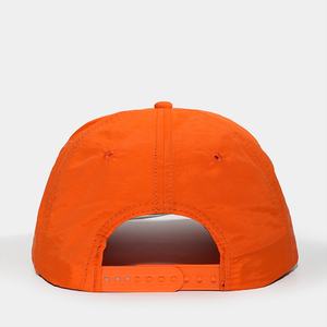Casquette Snapback en Nylon Brodé à 5 Panneaux, Logo Personnalisé OEM, Couleur Fraîche, Visière Légèrement Courbée avec Cordon - Product Image 6