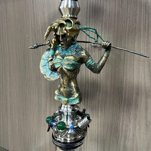 Set de Hookah de Lujo Edición Limitada Maklaud Bravie Alonny para Mujer, Base de Cristal y Acero Inoxidable, para Relajación, Fiestas y Clubes - Product Image 6