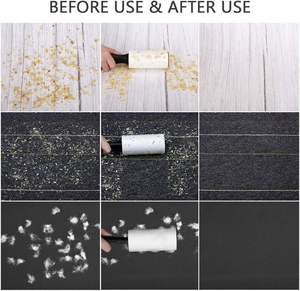Professional Household Manual Style Plastic <b>Sticky</b> Lint <b>Roller</b> <b>for</b> Pets <b>Clothes</b> Hair Removal - Product Image 4