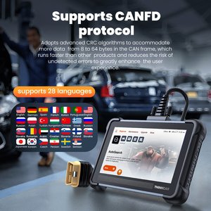 Version Globale THINKSCAN 672 Outil <span class=keywords><strong>de</strong></span> Diagnostic Automobile avec Mises à Jour Gratuites à Vie, CANFD, 28 Fonctions <span class=keywords><strong>de</strong></span> Réinitialisation, Test Complet du Système, Scanner OBD2 - Product Image 6