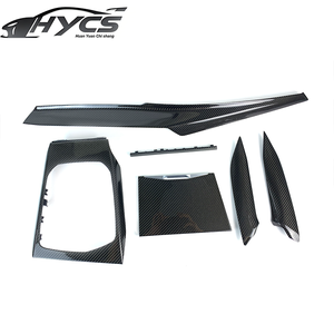 Per <span class=keywords><strong>BMW</strong></span> G20 G21 G81 G80 G87 M3 M340i 2019-2025 Pannello Strumenti Interno in Fibra di Carbonio Console Centrale Leva del Cambio - Product Image 1