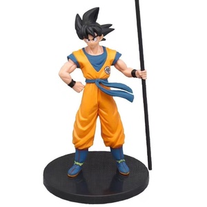 (Dropshipping de un solo artículo) Figura de acción de PVC de Son <span class=keywords><strong>Goku</strong></span> <span class=keywords><strong>Super</strong></span> Saiyan con bastón, edición del 20 aniversario de <span class=keywords><strong>Black</strong></span> <span class=keywords><strong>Goku</strong></span> - Product Image 2