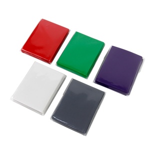 Factory Customize High Quality Luxury <b>Scratch</b> Resistant PP Material Matte Business Card Sleeves with No Closure and Custom Color - Product Image 5