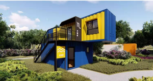 Villa de luxe à deux étages pliable : <span class=keywords><strong>Maison</strong></span> modulaire prête à l'emploi, <span class=keywords><strong>constructeur</strong></span> australien, <span class=keywords><strong>maison</strong></span> de conteneur extensible de luxe à double étage - Product Image 3