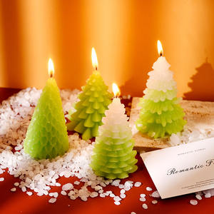 S albero di natale fai da te stampo in Silicone Aroma fatto a mano candela gesso <span class=keywords><strong>resina</strong></span> ornamenti stampo albero di natale cero fare forniture - Product Image 3