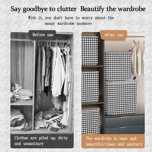 Great Design Fabric Large Bath <b>Toy</b> <b>Basket</b> Clothes Storage - Product Image 6