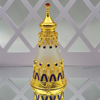 10ML 12ML 25ML Dubaï arabe personnalisé luxe concentré parfum parfum bouteille métal bouteilles d'huile essentielle