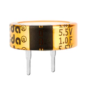 supercapacitors 5.5V1F Small size CE5R5105CF-ZJ capacitors High power activated carbon phone Super Capacitor 0.47F 1.5F 4F 5F