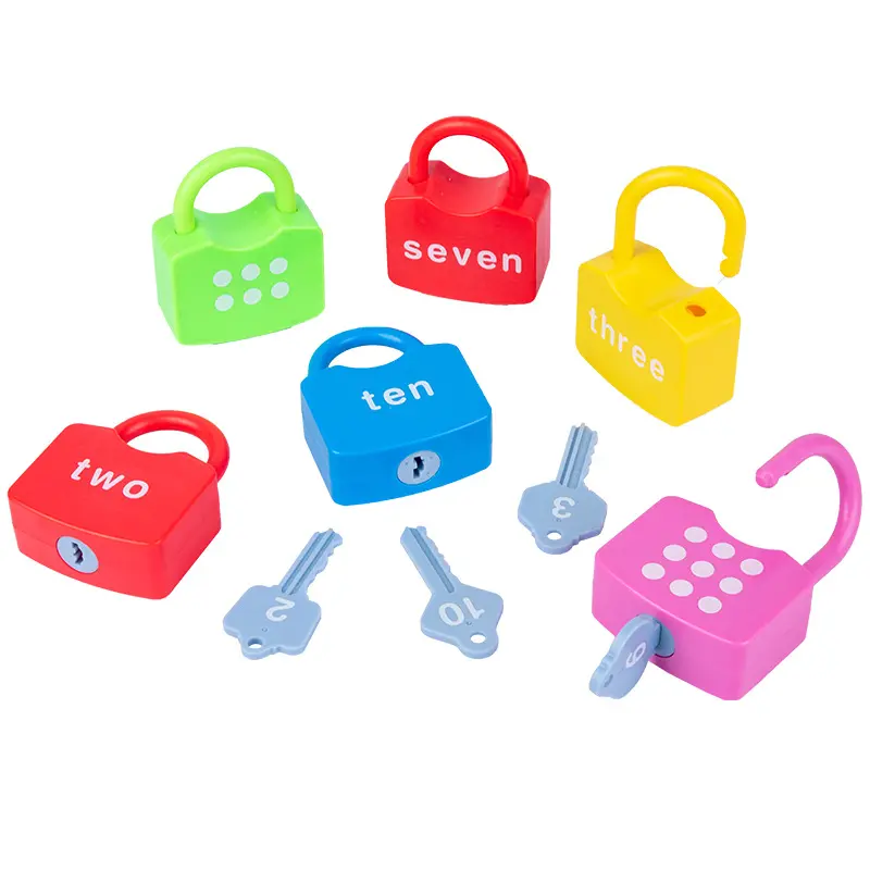 Montessori Toys Key Lock Educational Toys
