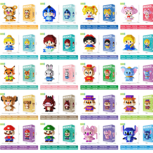 <span class=keywords><strong>Nano</strong></span> Blocks Anime <span class=keywords><strong>Puzzle</strong></span> <span class=keywords><strong>3D</strong></span> 240 styles - MOC Mini Figurine DIY Jouet pour enfants Cadeau Âge 14+ - Product Image 6