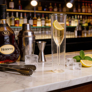 Verre à cocktail/vin en borosilicate <span class=keywords><strong>de</strong></span> haute qualité, verre à pied, verre à <span class=keywords><strong>champagne</strong></span> créatif transparent à double paroi - Product Image 5