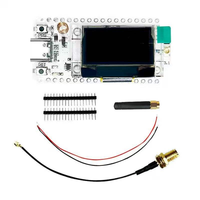 Papan Pengembangan QXT ESP32 SX1262 LoRa 433/510/868/915MHz I2C Modul Nirkabel WiFi Antena Berkualitas Tinggi Model 65136 Fungsi C