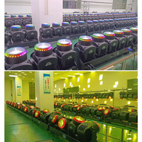 GMT MAITE 5 X 120W IP65 LED RGBW Moving Head Bühnenlicht 6000K Tageslicht Zoom Beam Wash DMX512 Ra90 Aluminium 7950 Lumen