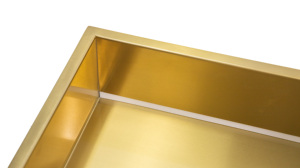Nichos de Ducha Modernos de Acero Inoxidable 304, Rectangulares y Cuadrados, para Montar en la Pared, Accesorios de Baño con Inserto Dorado, Gran Venta - Product Image 6