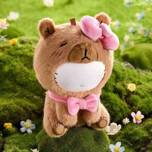 Venta al por mayor: Caja sorpresa de peluche de PVC 100% original y genuino de la serie <span class=keywords><strong>Miniso</strong></span> Buddha Capybara, colgante de moda, linda muñeca de regalo, en stock. - Product Image 5