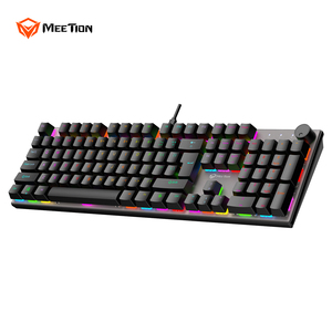 MEETION MK009PRO Clavier de jeu mécanique filaire <span class=keywords><strong>USB</strong></span>-C axe rouge RGB rétro-éclairé pour ordinateur PC - Product Image 5