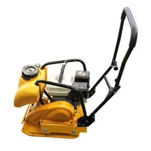 Gasoline Vibratory Forward Plate Compactor with Water Tank, <b>Walk</b> Behind Soil Compaction <b>Machine</b> for Construction - Product Image 1