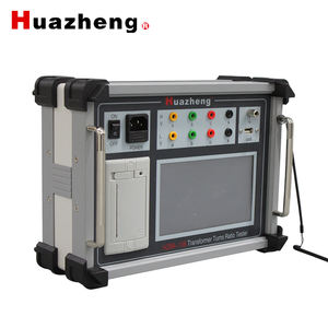 Huazheng Portable haute tension triphasé TTR mètre <span class=keywords><strong>3</strong></span> phases tour rapport testeur transformateur numérique ratiomètre - Product Image 5