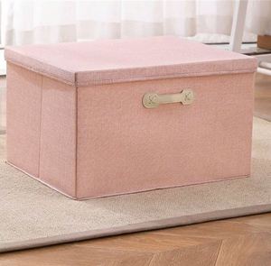 Durable Multi-Use Furniture Decor Storage <b>Box</b> for Clothes Toys Blankets Books Organizer - Product Image 6