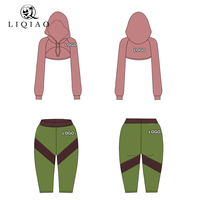 Ensemble de vêtements de sport pour femmes avec logo personnalisé, fabriqué par un fabricant de vêtements de sport pour femmes - Vêtements de yoga et sous-vêtement pour la salle de sport