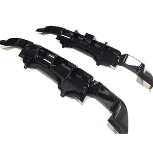 Diffuseur Arrière Look Carbone <span class=keywords><strong>Noir</strong></span> Brillant <span class=keywords><strong>M</strong></span> <span class=keywords><strong>Pack</strong></span> Haute Qualité pour Pare-chocs <span class=keywords><strong>BMW</strong></span> Série 5 E60 2004-2010 - Product Image 1