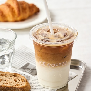 Vasos Desechables Ecológicos Cuadrados de PE/PP al por Mayor de 16oz/24oz/32oz con Tapas y Logotipo Personalizado Impreso para Té de Burbujas Boba - Product Image 2