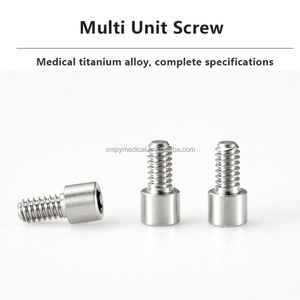 Dental Titanium Screw for MIS Multi Units <strong>MU</strong> Ti Screw with Coping Replacement for Ti Cylinder &amp; Base High Quality <strong>Metal</strong> Product - Product Image 2