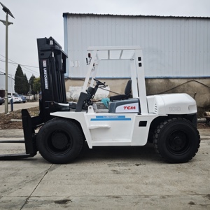 Chariot élévateur diesel japonais d'occasion TCM 10 tonnes - Product Image 3