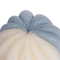 Éponge de bain, épurateur de corps, maille, Pouf de douche, boule de bain, éponge pour exfolier