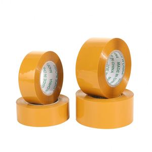 Cinta de Embalaje Beige de Alta Resistencia, Cinta de Sellado de Alta Viscosidad para Envíos y Mudanzas, Rollo Grande, (Duradera y Resistente a Desgarros) - Product Image 1