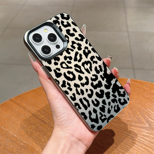 Funda para teléfono móvil iPhone 15 Pro Max con estampado de leopardo, moderna, a prueba de golpes, para mujer - Product Image 1