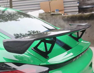 ปีกสปอยเลอร์ท้ายรถคาร์บอนไฟเบอร์สำหรับรถยนต์สำหรับ <span class=keywords><strong>Cayman</strong></span> Boxster <span class=keywords><strong>GT4</strong></span> 981 718 <span class=keywords><strong>987</strong></span>สปอยเลอร์หลัง - Product Image 3